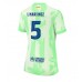 Maillot de foot Barcelona Inigo Martinez #5 Troisième vêtements Femmes 2024-25 Manches Courtes